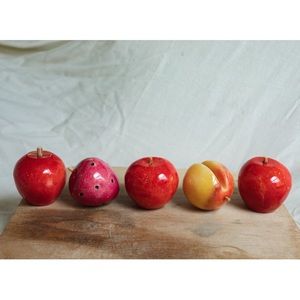 stone fruit decor set